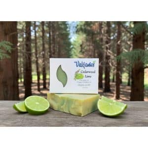 Cedarwood Lime Soap Essential Oil Vegan Skin Health