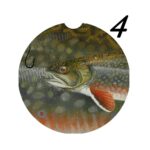 Michigan Fish Car Coaster 4
