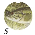 Michigan Fish Car Coaster 5