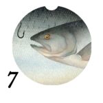 Michigan Fish Car Coaster 7
