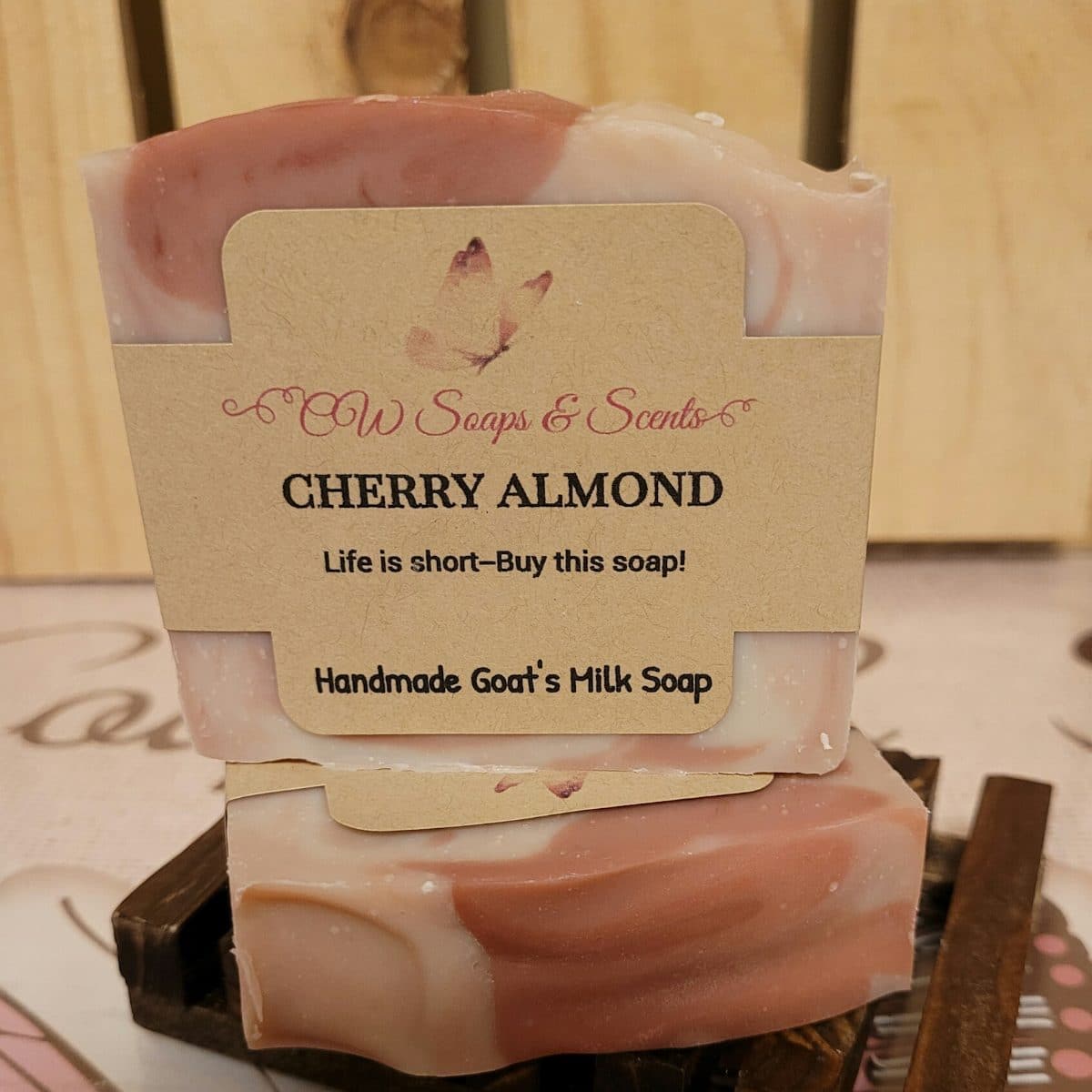 Cherry Almond Goats Milk Soap
