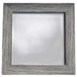 Gray Wood Framed Custom Photo Tile Personalize