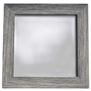 Gray Wood Framed Custom Photo Tile Personalize