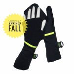 Lightweight Running Mittens Yellow