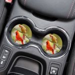 Michigan Bird Car Coaster Set Neoprene Car Cup Holder Coasters