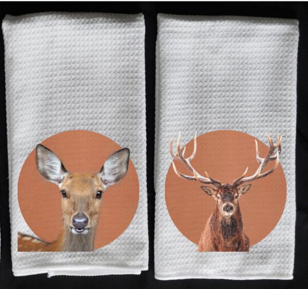 deer towel elk towel