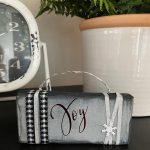 Elegant Joy Ornament Black