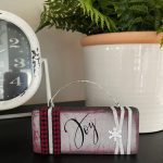 Elegant Joy Ornament Red Buffalo Check