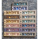 Michigan NATIVE Layered Wood Keychains