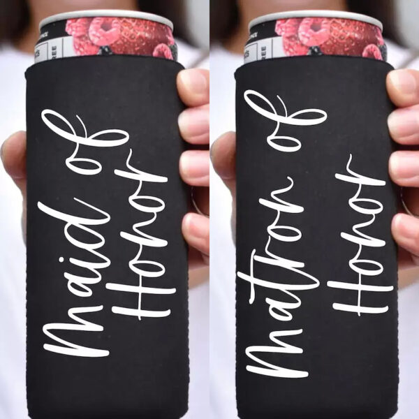 Personalize Slim Can Cooler Koozie2