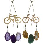 Agate Bicycle Wind Chime