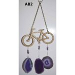 Agate Bicycle Wind Chime AB2