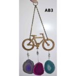 Agate Bicycle Wind Chime AB3
