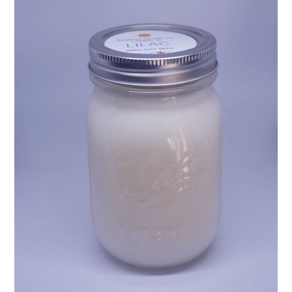 Highly Scented Soy Wax Candles! Papa's Candle Shoppe Bayberry 16 oz Mason Jar 