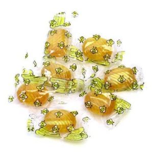 Individually Wrapped Sweet Bee Double Honey Filled Hard Candy