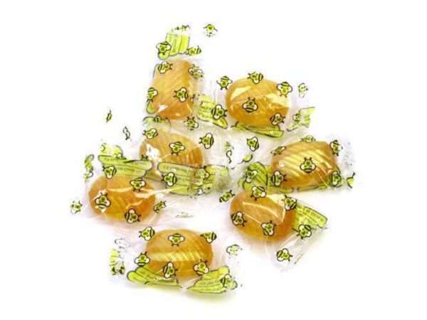 Individually Wrapped Sweet Bee Double Honey Filled Hard Candy