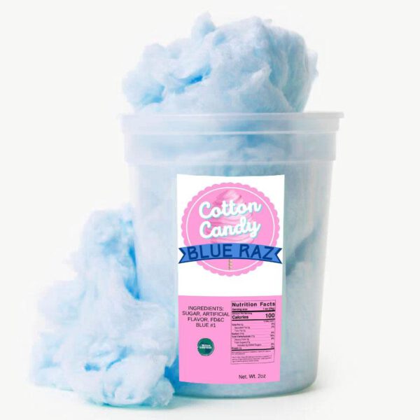 Blue Raz Cotton Candy by Mitten Gourmet