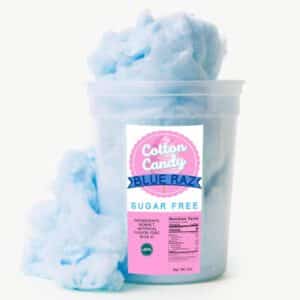 Sugar Free Blue Raz Cotton Candy by Mitten Gourmet