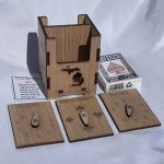 Euchre Box Set Score Cards Storage Box