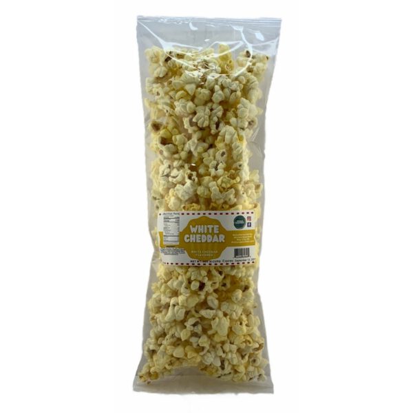 White Cheddar Popcorn by Mitten Gourmet