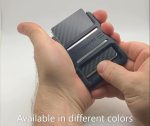 Traguardo Metal Wallet one simple thumb motion perfectly fans out cards for easy access