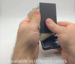 Traguardo Wallet Metal one simple thumb motion perfectly fans out cards for easy access