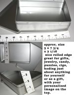 Puzzle Storage Tin Box Measurements
