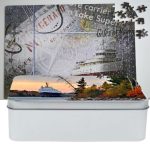 Scenic Michigan Puzzle Storage Tin