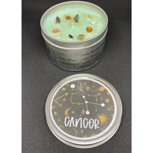Cancer Zodiac Candle 8 oz Tin