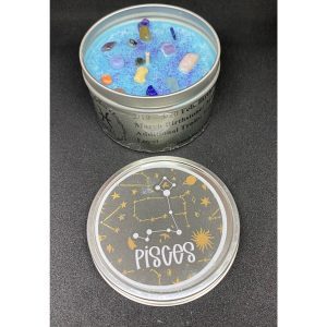 Pisces Zodiac Candle 8 oz Tin