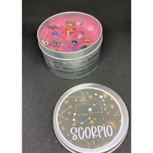 Scorpio Zodiac Candle 8 oz Tin