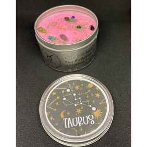 Taurus Zodiac Candle 8 oz Tin