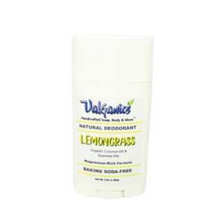 Lemongrass Natural Deodorant - Magnesium Rich, Aluminum & Baking Soda Free