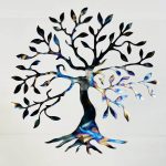 Olive Tree Metal Art Wall Decor