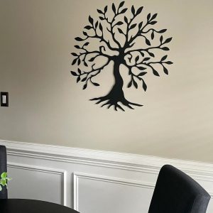 Olive Tree of Life Metal Art Wall Decor