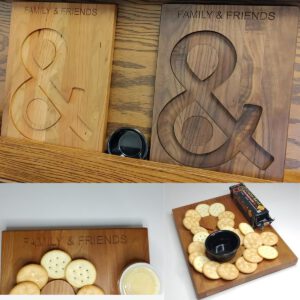 Ampersand Family & Friends Serving Board