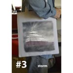 Edmund Fitzgerald Tote Bag Storm