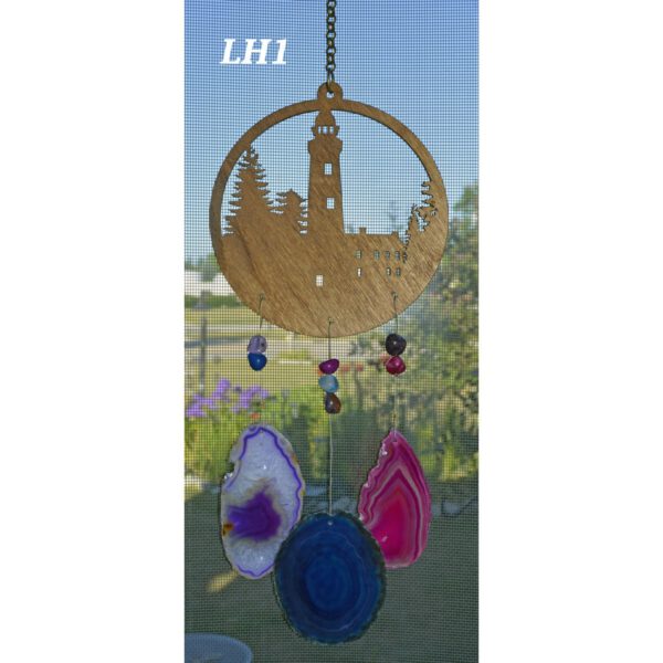Agate Lighthouse Wind Chime LH1