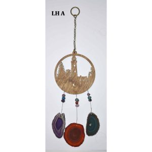 Agate Lighthouse Windchime LH a