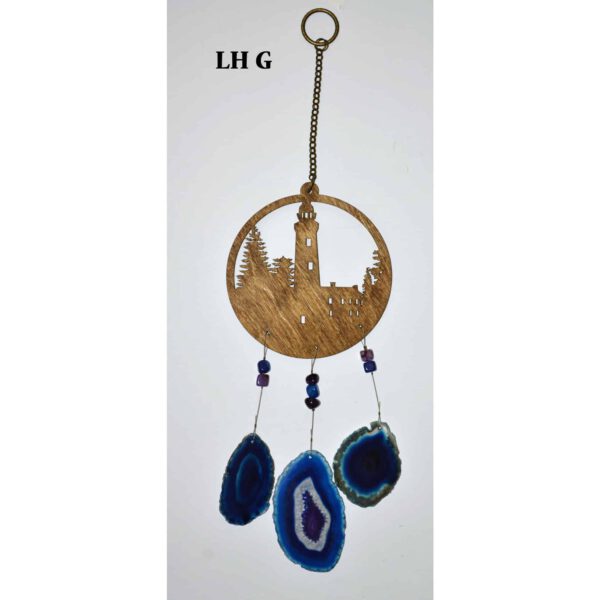 Agate Lighthouse Windchime LH g
