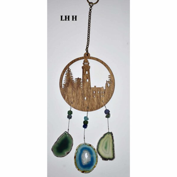 Agate Lighthouse Windchime LH h