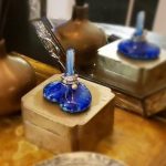 Heart Blown Glass Ring Holder