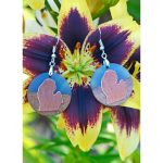 Michigan Wood Earrings Copper Michigan