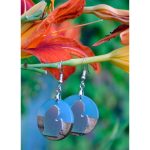 Michigan Wood Earrings Silver Michigan