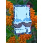 Michigan Wood Earrings Silver UP Michigan