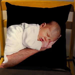 Custom Throw Pillow Baby Pic