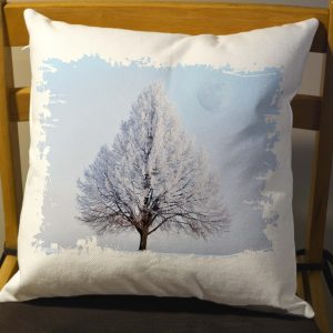 Decorative Pillow Winter Tree