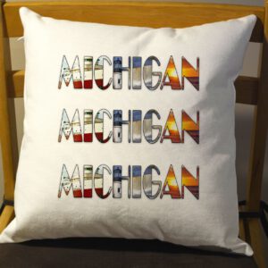 Michigan Decorative Throw Pillow