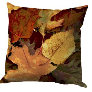 Nature & Wildlife Decorative Throw Pillows Fall Leaves