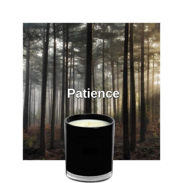 Patience Candle Luxury Black Vessel Jar